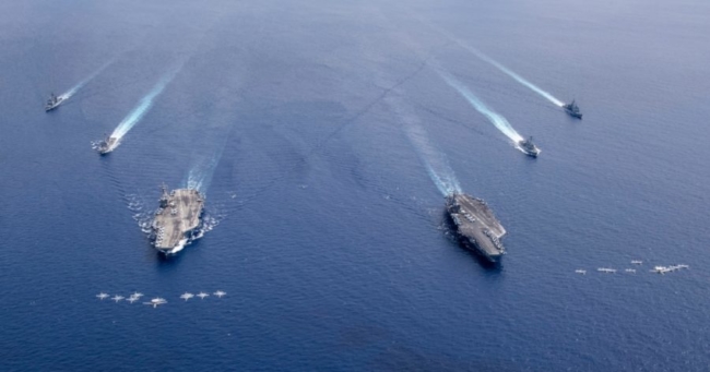Mỹ triển khai 50 lượt xuất kích trinh sát cơ trên Biển Đông
