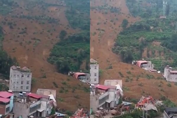 Lở đất ở Tứ Xuyên: 10 hộ bị chôn vùi,  ít nhất 7 người thiệt mạng