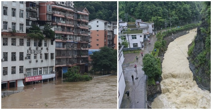 Trung Quốc: Đỉnh lũ di chuyển dọc theo sông Trường Giang, mực nước lên đến mức nguy hiểm