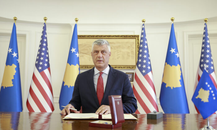 Kosovo trao tặng TT Trump Huân chương Tự do cho những nỗ lực vì hòa bình
