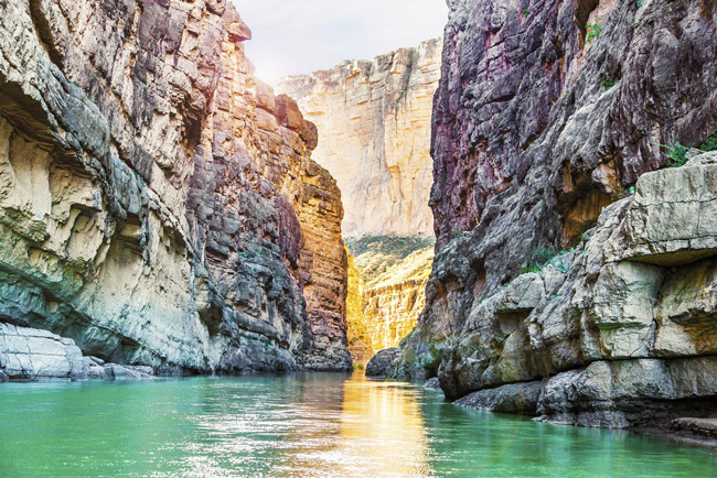 Sông Rio Grande, Hẻm núi Santa Elena. (Ảnh Linda Moon / Shutterstock)