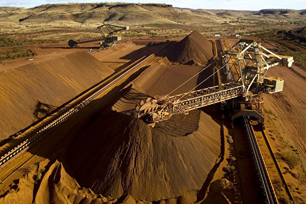 Trung Cộng gia tăng nhập khẩu quặng sắt từ Úc