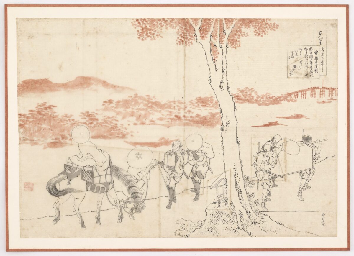 tranh in truyền thống của Hokusai