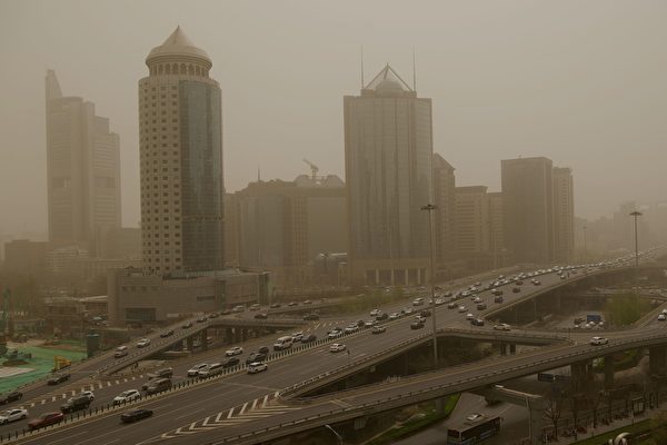 Bắc Kinh lại xuất hiện bão cát 