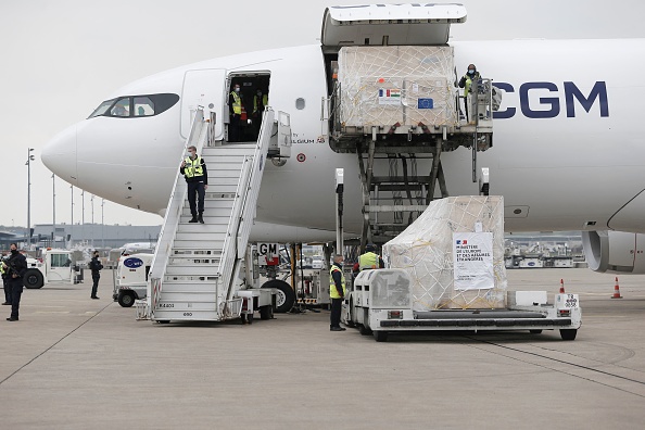 Covid-19 ở Ấn Độ: 28 tấn thiết bị y tế của Pháp đã đến New Delhi