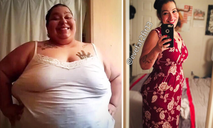 Cô gái giảm 136 kg trong 30 tháng để không phải chịu đau đớn suốt đời