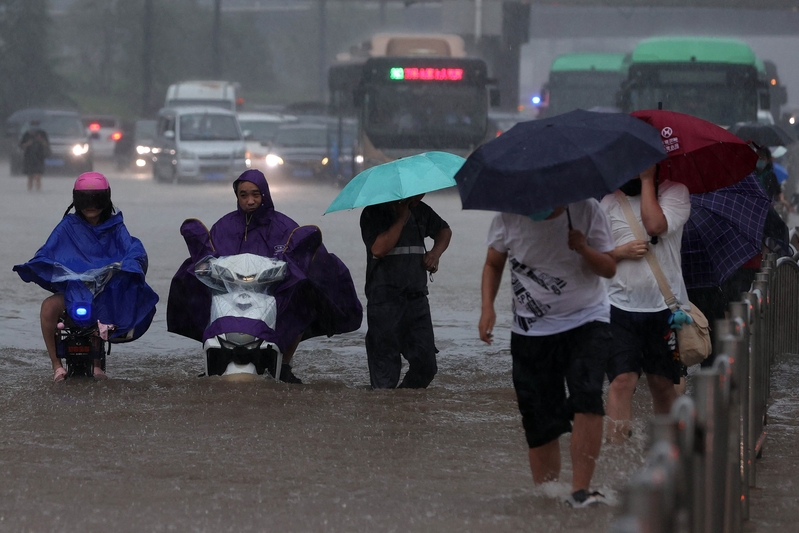 Lũ lụt ở Trung quốc chết bao nhiêu người