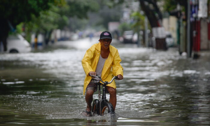 lũ lụt ở Manila 