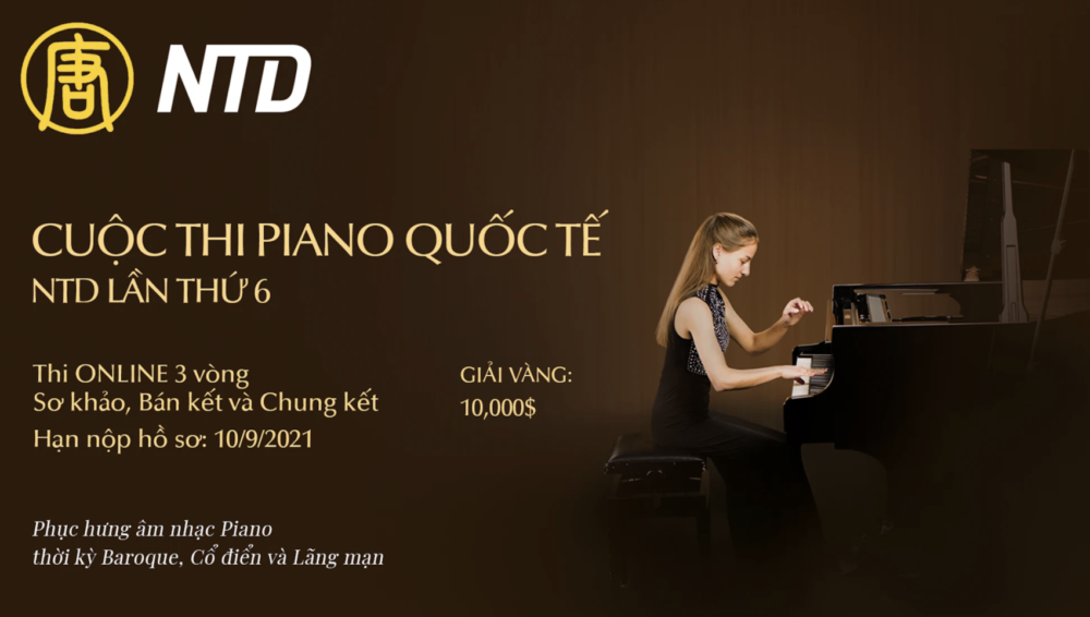 Cuộc thi Piano Quốc tế NTD lần thứ 6: Vinh danh ‘món quà của Thần’