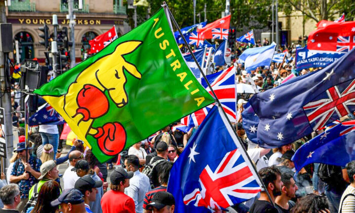 Úc: Hai cuộc biểu tình lớn chống chích ngừa bắt buộc nổ ra tại Victoria