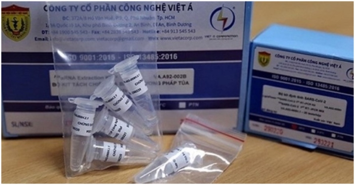 kit xét nghiệm của Công ty Việt Á