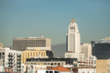 Tòa thị chính Los Angeles, hôm 06/01/2022. (Ảnh: John Fredricks/The Epoch Times)