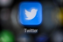 Logo của đại công ty mạng xã hội Twitter vào ngày 12/10/2021. (Ảnh: Kirill Kuryavtsev/AFP qua Getty Images)