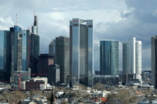 Khu tài chính ở Frankfurt, Đức, hôm 18/03/2019. (Ảnh: Ralph Orlowski/Reuters)