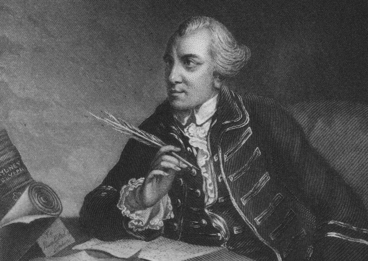 Ông John Wilkes sinh năm 1725, đã dành sự nghiệp chính trị của mình để thúc đẩy việc thu hẹp quyền lực tập trung. Tranh khắc dựa trên một bức họa của tác giả R.E. Pine. (Ảnh: Ảnh lưu trữ/Getty Images)