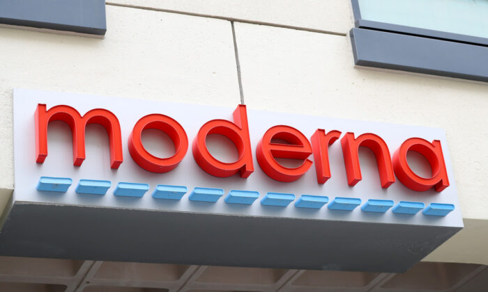 Trụ sở chính của Moderna ở Cambridge, Massachusetts, vào ngày 08/05/2020. (Ảnh: Maddie Meyer/Getty Images)