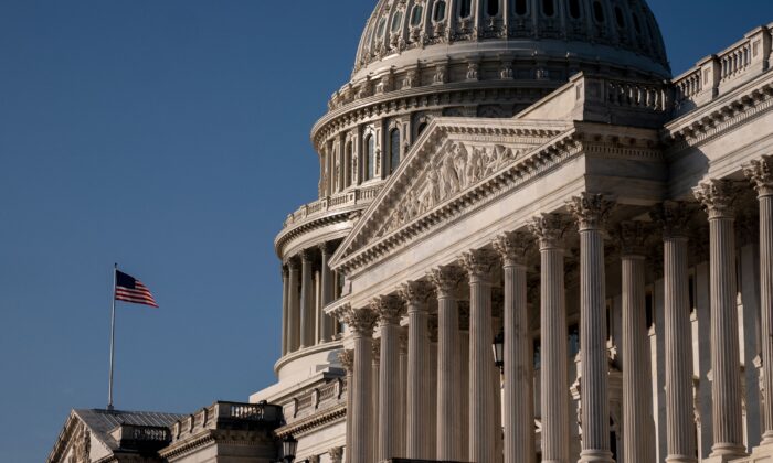 Tòa nhà Capitol Hoa Kỳ ở Hoa Thịnh Đốn, hôm 01/03/2023. (Ảnh: Stefani Reynolds/ AFP qua Getty Images)