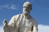 Bức ảnh chụp tượng của nhà sử học Hy Lạp Polybius được đặt ở Vienna, Áo. (Nguồn từ Millionstock/Shutterstock)