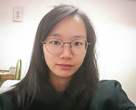 Cô Tô Bích Văn (Su Biwen), một cô gái 25 tuổi đến từ miền đông nam Trung Quốc, nói rằng cô cảm thấy như mình được tái sinh ở Hoa Kỳ. (Ảnh: Được đăng dưới sự cho phép của cô Tô Bích Văn)
