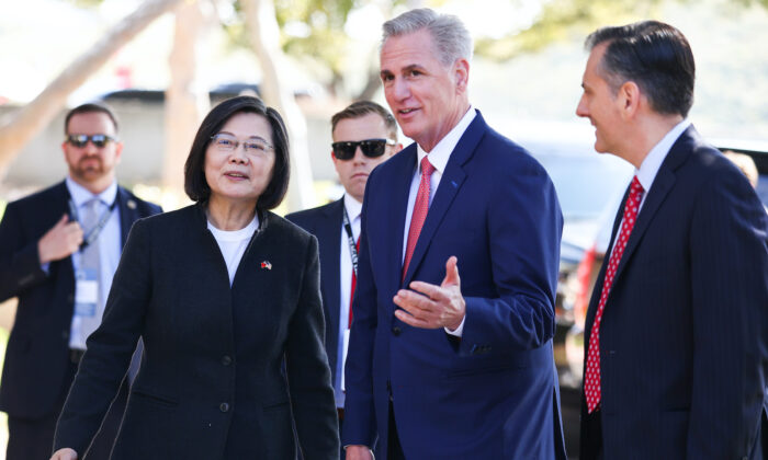 Sau cuộc gặp với TT Đài Loan, ông McCarthy kêu gọi ‘một tiếng nói thống nhất’ trước sự gây hấn của ĐCSTQ