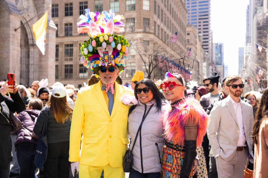 37.Diễn hành Lễ Phục Sinh và Lễ hội Bonnet ở thành phố New York hôm 09/04/2023. (Ảnh: Larry Dye/The Epoch Times)
