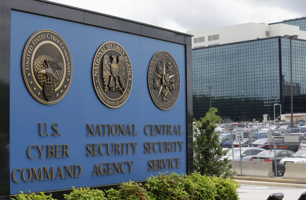 Khuôn viên Cơ quan An ninh Quốc gia ở Fort Meade, tiểu bang Maryland, vào ngày 06/06/2013. (Ảnh: Patrick Semansky/AP Photo)