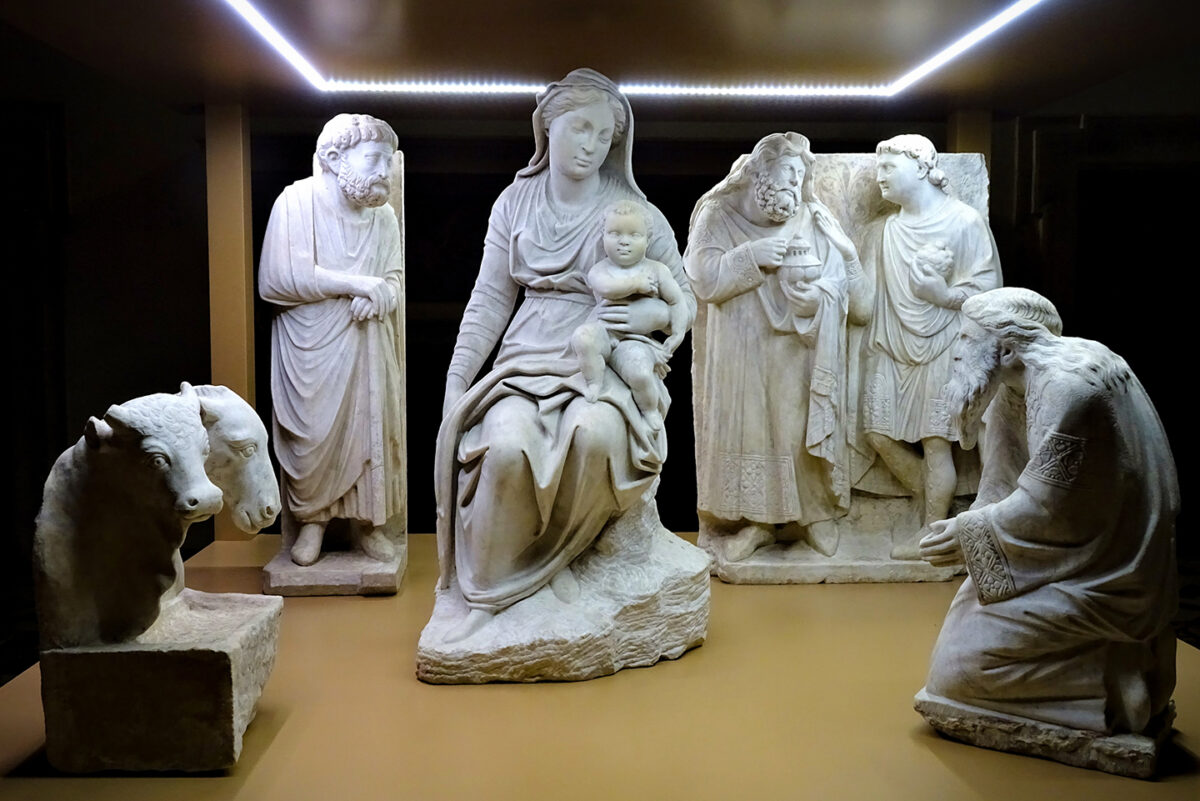 Tác giả của hang đá Chúa Giáng Sinh đầu tiên: Điêu khắc gia Arnolfo di Cambio