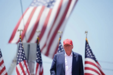 Cựu Tổng thống Donald Trump đến một sự kiện vận động tranh cử ở Pickens, South Carolina, hôm 01/07/2023. (Ảnh: Sean Rayford/Getty Images)