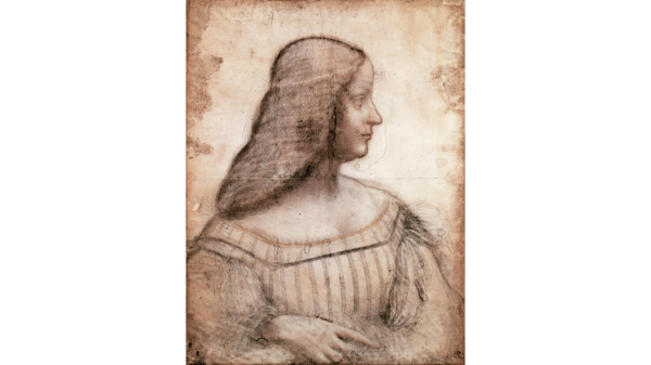 Bức chân dung nữ hầu tước Isabella d’Este của danh họa Leonardo da Vinci. (Ảnh: Tư liệu công cộng)