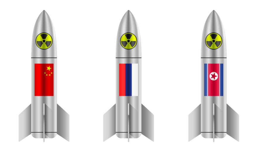 Liệu Trung Quốc, Nga, và Bắc Hàn có phóng vũ khí hạt nhân?