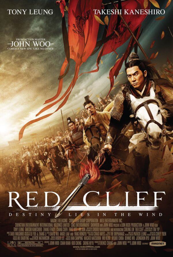 Đạo diễn Ngô Vũ Sâm chỉ đạo bộ phim “Red Cliff” (Đại chiến Xích Bích). Bộ phim kể về trận chiến sử thi thời Tam Quốc trong lịch sử Trung Hoa. (Ảnh: Hãng phim Bắc Kinh)