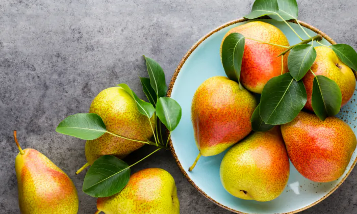 Ngoài hương vị thơm ngon, trái lê còn có nhiều tác dụng chữa bệnh. (Ảnh: Studio Gita Kulinitch/Shutterstock)