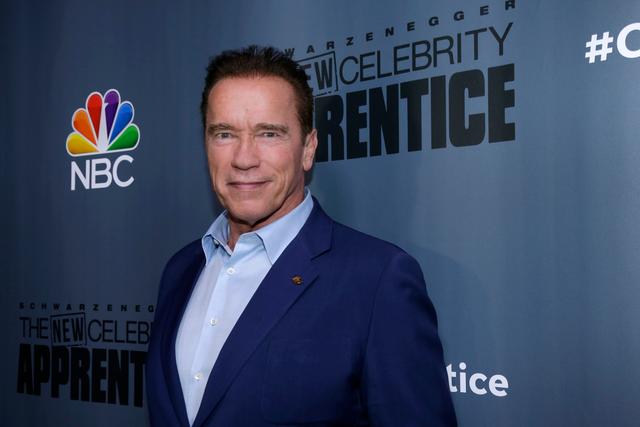 Ông Arnold Schwarzenegger trong một bức ảnh tư liệu. (Ảnh: Paul Drinkwater/NBC qua AP)