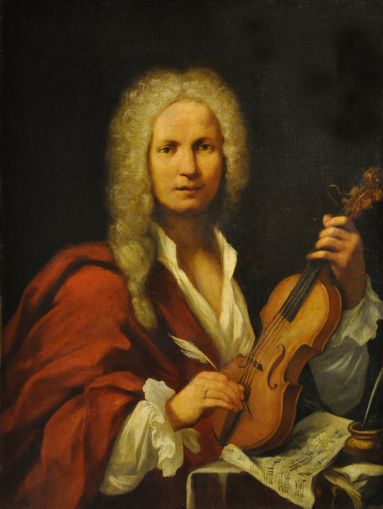 Một bức chân dung thường được cho là vẽ nhà soạn nhạc Antonio Vivaldi, vào khoảng năm 1723, tranh của họa sĩ khuyết danh. (Ảnh: Paul Hermans/CC BY-SA 4.0 DEED)