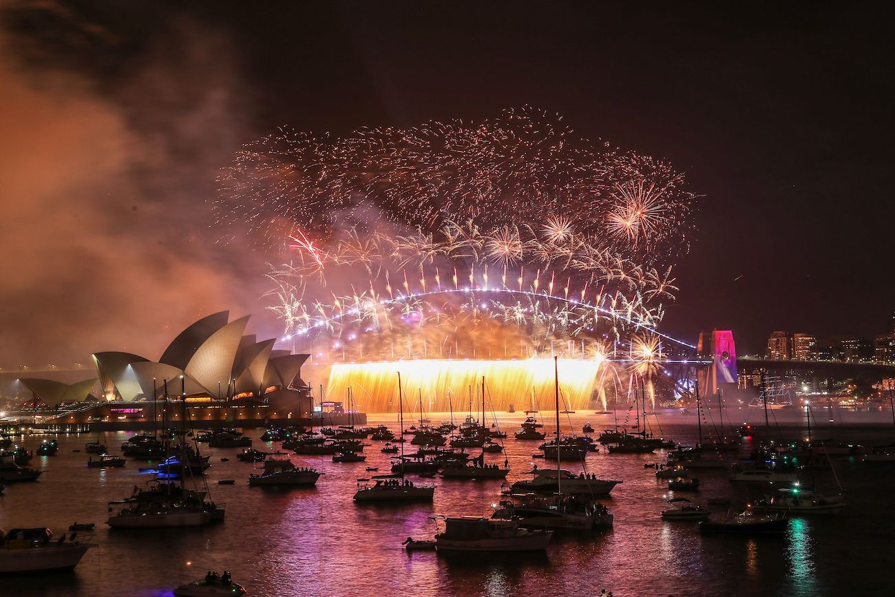 Nước Úc sẵn sàng chào đón năm mới