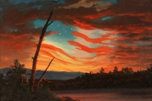 Một bức tranh về chủ đề ái quốc và mang tính biểu tượng sau cuộc tấn công vào Pháo đài Sumter trong Cuộc Nội chiến Hoa Kỳ, năm 1861, của họa sĩ Frederic Edwin Church. Bộ sưu tập Tư nhân. (Ảnh: Tài liệu công cộng)