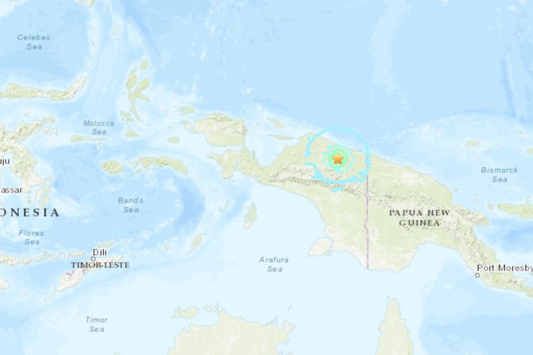 Trận động đất có cường độ 6.5 làm rung chuyển một phần khu vực Papua của Indonesia, chưa có tin tức về thương vong