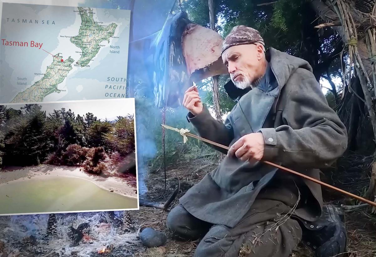 Cách người đàn ông sinh tồn 5 ngày trên đảo hoang ở New Zealand vào mùa đông mà không có đồ dùng, thức ăn, và lửa