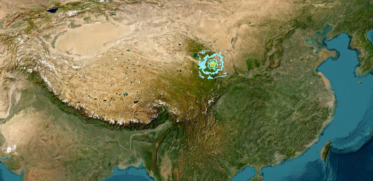 Trận động đất 6.2 độ richter ở phía tây bắc Trung Quốc khiến ít nhất 127 người thiệt mạng