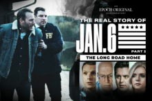 Bộ phim “Câu chuyện Có thật về ngày 06/01 Phần 2: Đường Về nhà Còn dài” sẽ được chiếu cho các nhà lập pháp tại Tòa nhà Quốc hội Hoa Kỳ. (Ảnh: The Epoch Times)