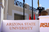 Quang cảnh khuôn viên của Đại học Tiểu bang Arizona (ASU), một trường đại học nghiên cứu công lập ở Phoenix, Arizona. (Ảnh: Shutterstock)