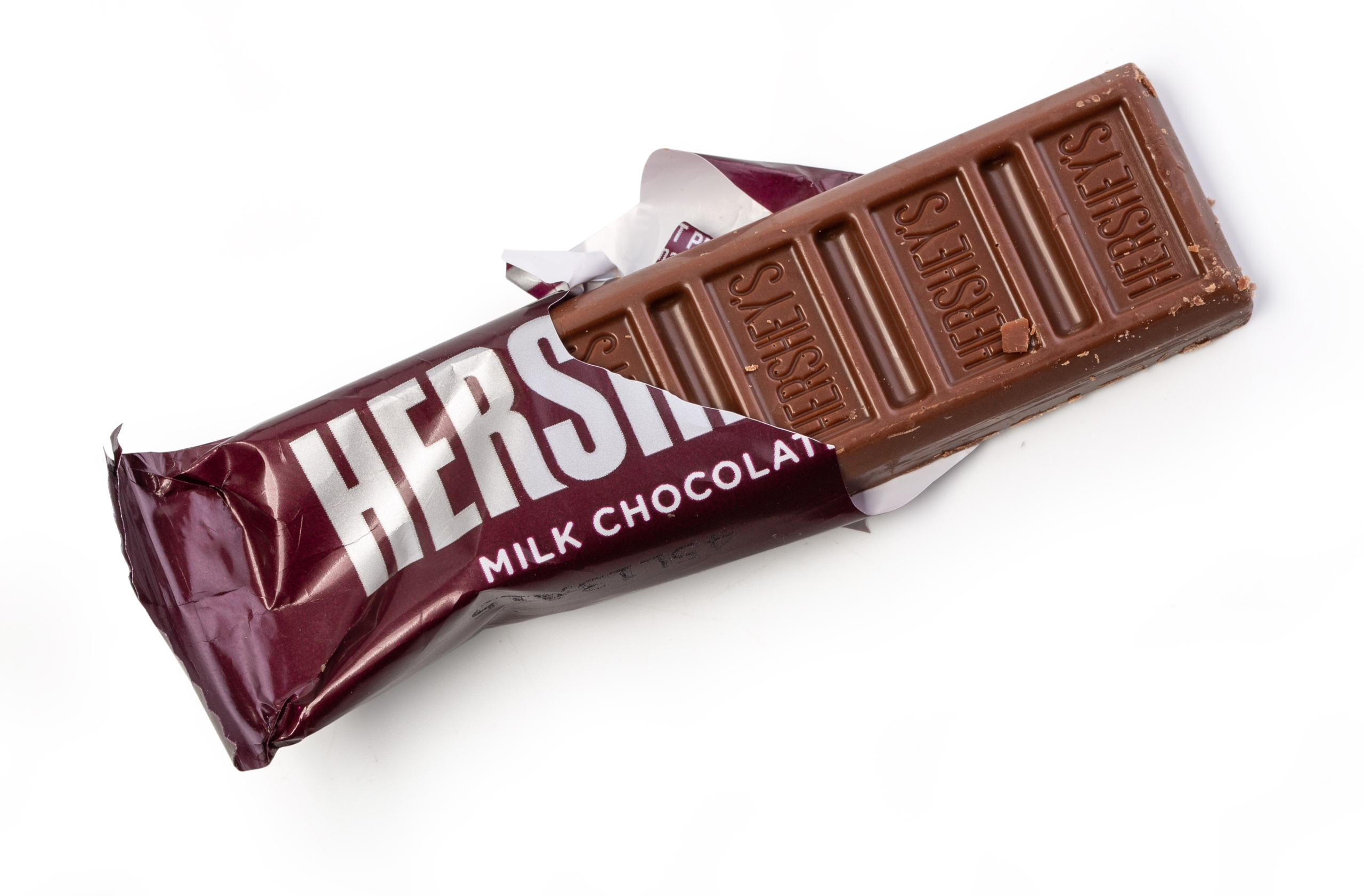 Những thanh socola của Hershey từng là mặt hàng thực phẩm tiêu chuẩn của quân đội Hoa Kỳ. (Ảnh: Shutterstock)