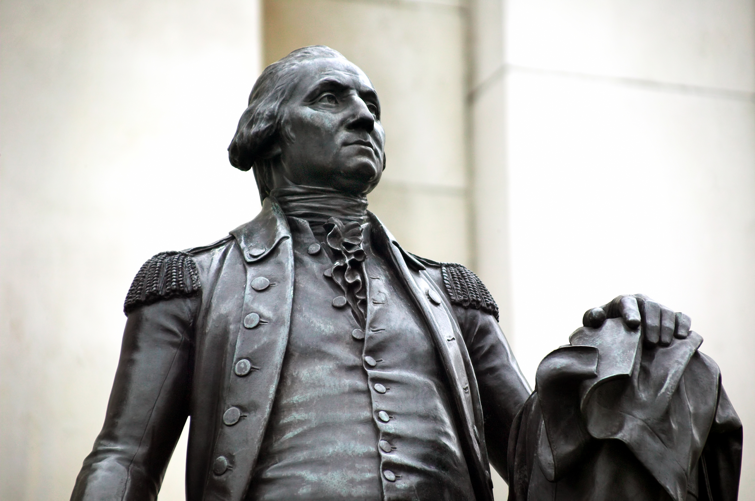 Tượng ông George Washington. (Ảnh: Shutterstock)