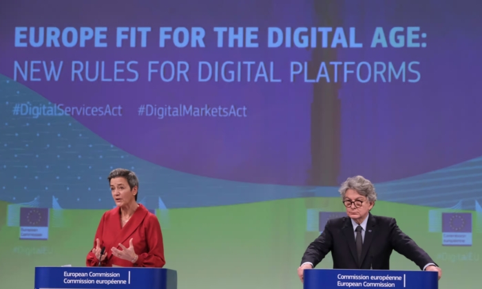 Ủy ban Âu Châu nhắm vào các đại công ty công nghệ Hoa Kỳ trong cuộc điều tra đầu tiên theo Đạo luật Thị trường kỹ thuật số