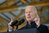 Tổng thống Joe Biden nói về nghị trình “Bidenomics” của mình tại trang trại Dutch Creek ở Northfield, Minnesota, ngày 01/11/2023. (Ảnh: Andrew Caballero-Reynolds/AFP qua Getty Images)