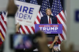 Cựu tổng thống Donald Trump, ứng cử viên tổng thống năm 2024, nói trong một sự kiện vận động tranh cử ở Rome, Georgia, hôm 09/03/2024. (Ảnh: Elijah Nouvelage/AFP qua Getty Images)